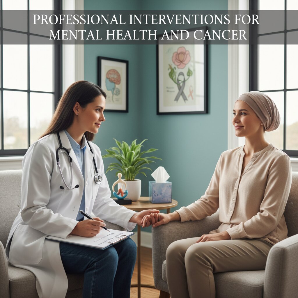 Professional Interventions for Mental Health and Cancer