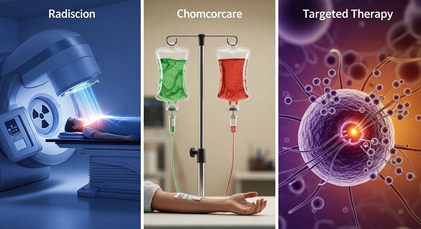 Radiation, Chemotherapy, and Targeted Therapy